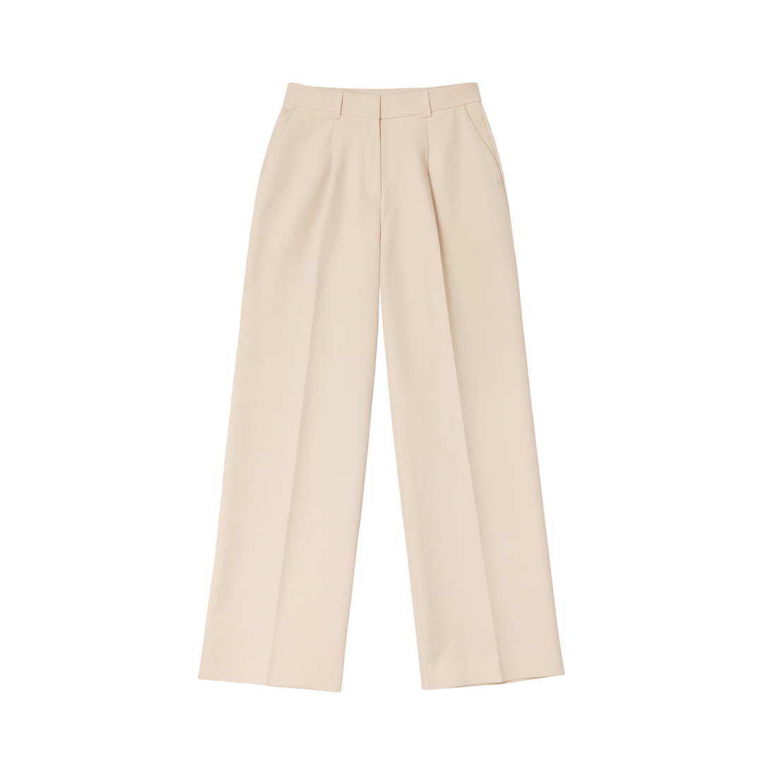 Ivory Pants – Beige