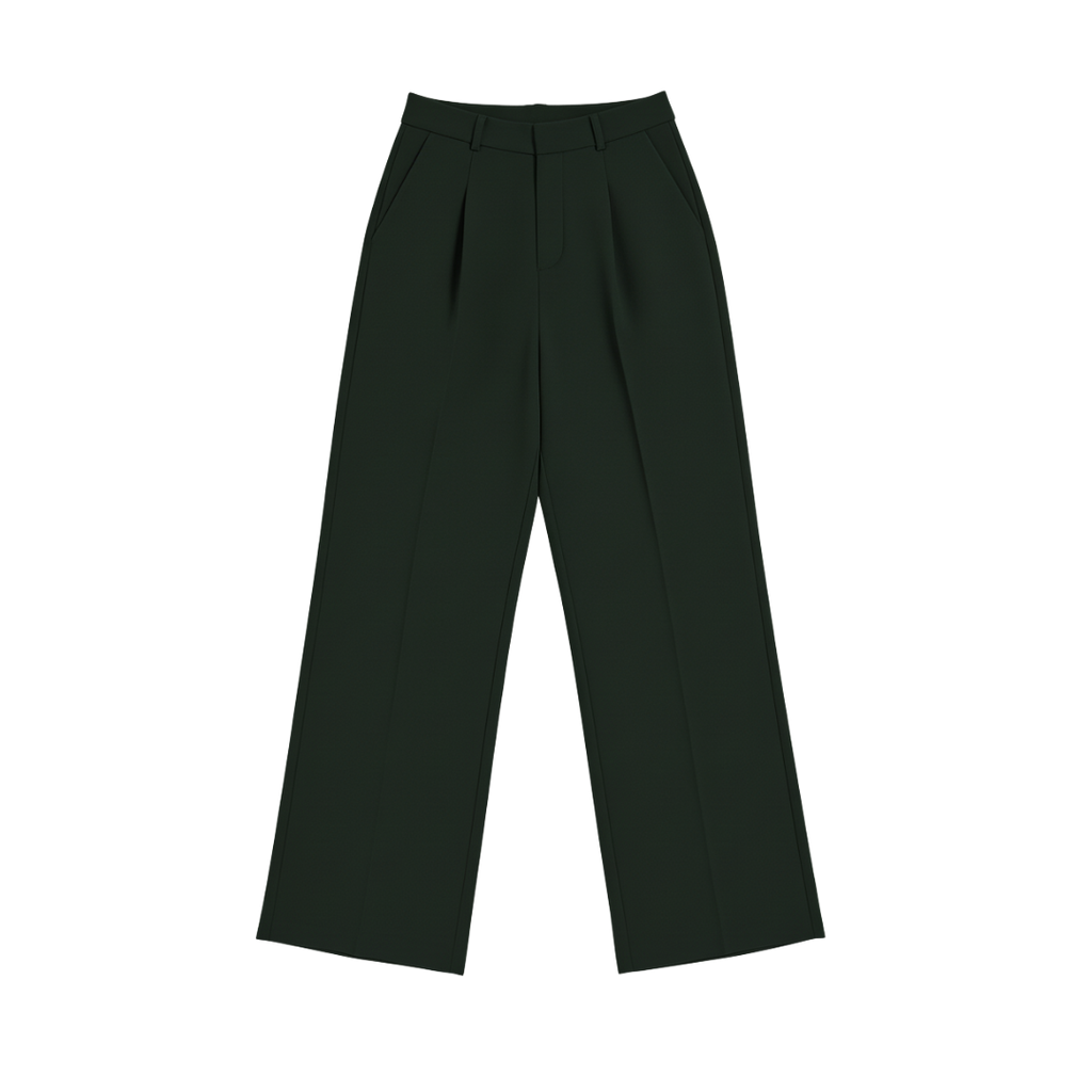 Chloris Pants - Dark Olive Green