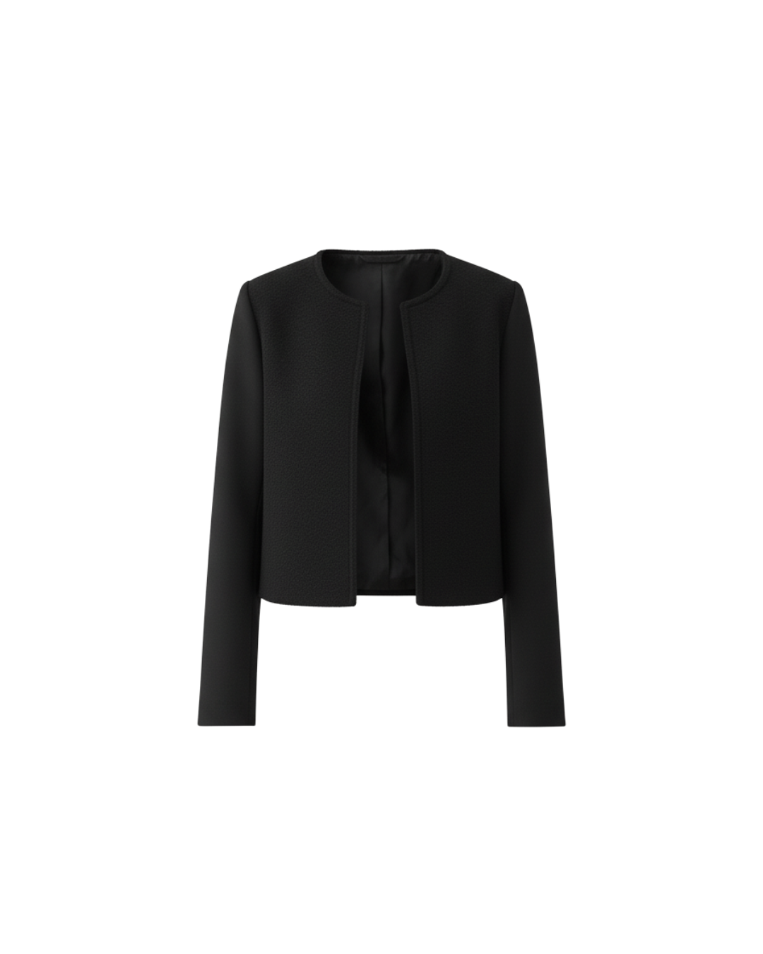 Basic Cropped Formal Jacket