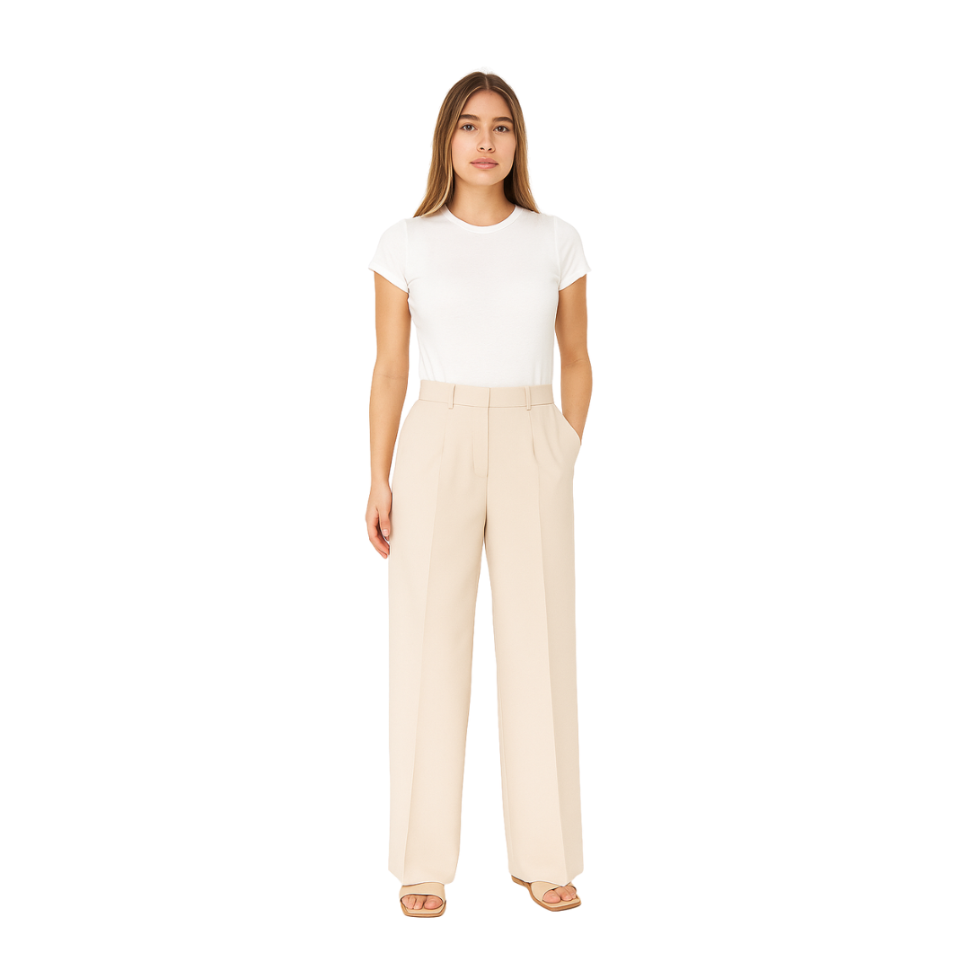 Ivory Pants – Cream